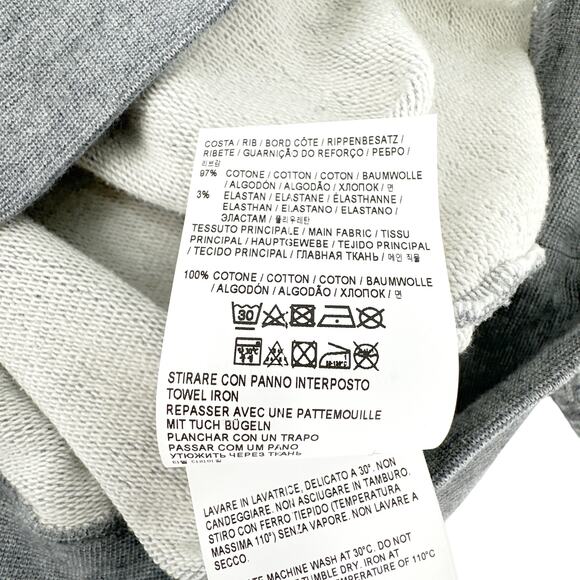 GOLDEN GOOSE Athena Star Sweatshirt in Grey XS - Picture 9 of 13